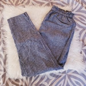 Wide leg casual pants